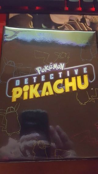 Pokemon Tcg Detective Pikachu Movie 2019 Binder Card Holder