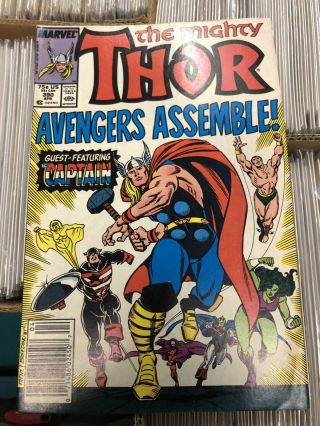 Thor 390 Captain America Steve Rogers Lifts Hammer Mjolnir Avengers Endgame