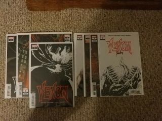 Venom Vol.  4.  (2018) 1 - 13 and Annual 1.  NM -.  9.  2 or better on all see desript. 3