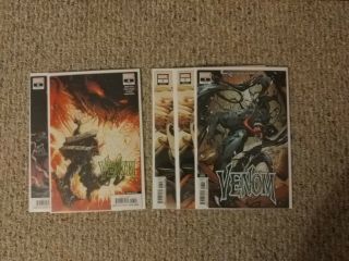 Venom Vol.  4.  (2018) 1 - 13 and Annual 1.  NM -.  9.  2 or better on all see desript. 5