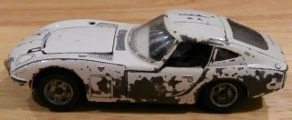 Toyota 2000gt A - 29 Mebetoys 1/43 Scala Made In Italy Vintage Diecast White Car