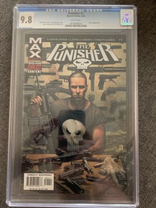 Punisher 1 (03/04) Cgc 9.  8 Blue Label Dynamic Forces