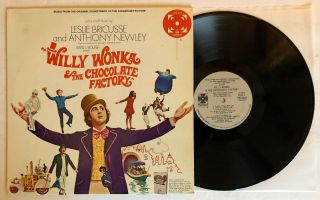 Willy Wonka & The Chocolate Factory - 1971 Us White Label Promo Pas - 6012 (nm -)