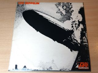 Led Zeppelin/self Titled/1969 Atlantic Stereo Lp/plum Labels
