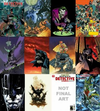 Detective Comics 1000 (2019) Full Set Of 12 Variants W/ Midnight Lee [nm]