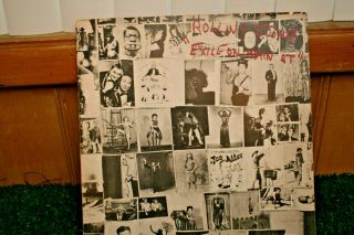 1972 Rolling Stones Exile On Main Street Coc 2 2900 Lp Vinyl Double Record