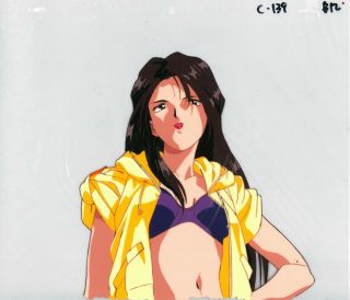 Ah My Goddess 1993 Ova Sayoko Mishima Anime Cel 三嶋 沙夜子・ああっ女神さまっ・セル画 B12
