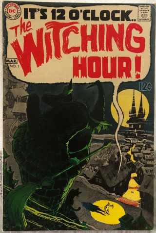 The Witching Hour 1 (march 1969) Dc Horror.  Very Alex Toth