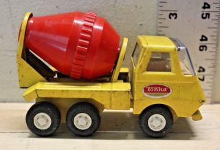 Vintage Tonka Yellow Mini Cement Truck