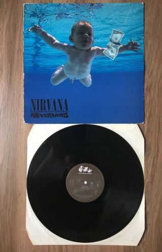 Nirvana - Nevermind - 1991 Vinyl First Pressing