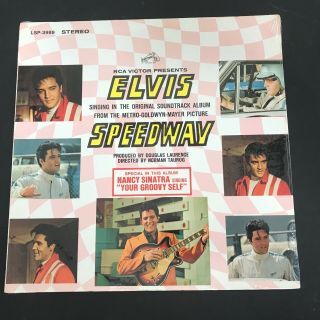 Orig.  Elvis Presley " Speedway " Lsp - 3989 Stereo 1968