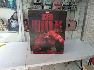 Sideshow Collectibles Premium Format Red Hulk Statue Exclusive Edition