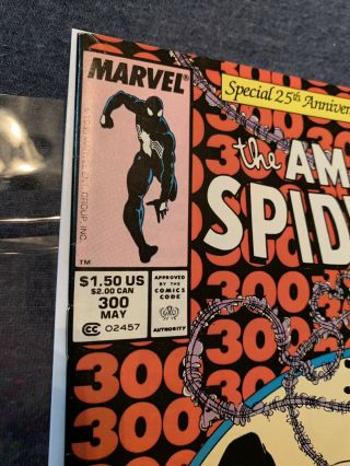 The Spider - Man 300 (May 1988,  Marvel) VF 8