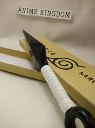 USA Seller Cosplay Naruto Ninja Weapons Large white Kunai 26 cm Accessory 2