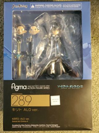 Anime Figma 289 Sword Art Online Ii Kirito Alo Ver.  Alover Kirigaya K