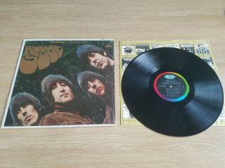 The Beatles Lp Record Rubber Soul,  Capitol 1965 In Shrink