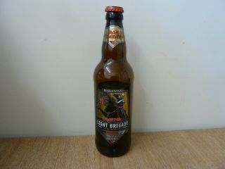 Iron Maiden Trooper Light Brigade Beer Bottle Uk Limited Edition With Top