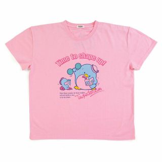 Tuxed Sam Active Ladies T - Shirt Pink Us 6 - 10 Sanrio F/s Shape Up 2019 F/s