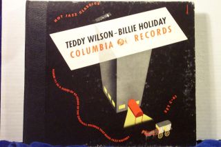 Teddy Wilson & Billie Holiday 4 - 78 Rpm Set Columbia Records  Vg,  /vg,