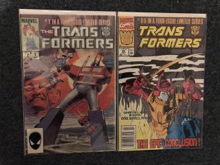 Transformers Marvel Comics 1 - 80 1984 - 1991 Plus