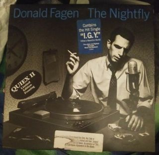 Donald Fagen (steely Dan) Nightfly Rare Orig 