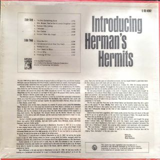 HERMAN ' S HERMITS - INTRODUCING - VINYL - 