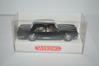 Wiking 837 02 Rolls Royce Silver Shadow (black) For Marklin - W/box