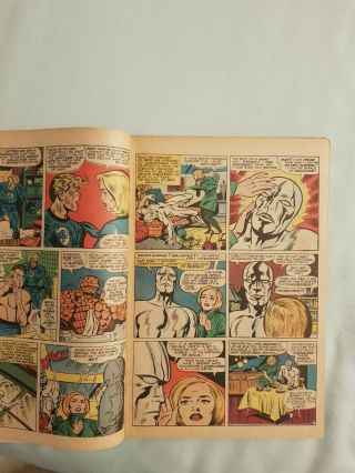 Fantastic Four 49 1966 1st Galactus,  Silver Surfer Cover.  4.  0 (EST) 4