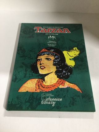 Edgar Rice Burroughs Tarzan In Color Volume 5 Oversized Hc Hardcover B13