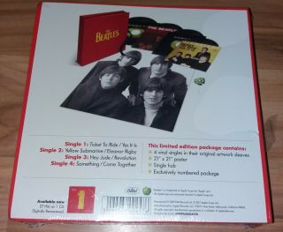 Beatles Lennon Mccartney Harrison Starr 7 " 45 Vinyl Box Set