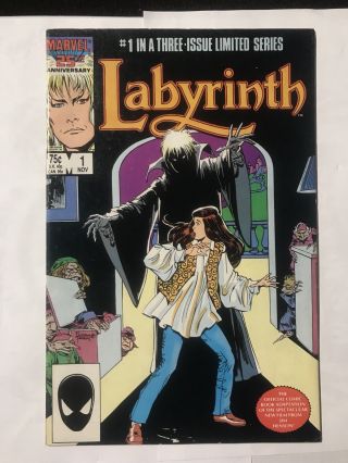 Labyrinth 1 1986 Limited Series David Bowie Jim Henson Marvel