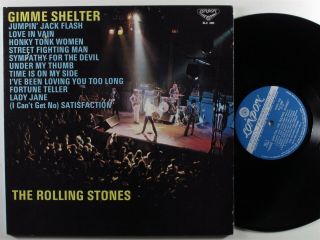 Rolling Stones Gimme Shelter London Lp Vg,  Japan W/ Insert