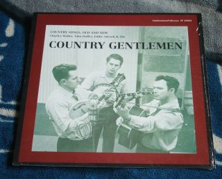 The Country Gentlemen Country Songs,  Old And 1990 Us Lp Smithsonian Sf 40004