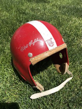 Vintage Ralph Guglielmi Football Helmet Draper & Maynard D&m