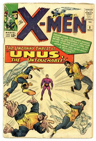 Uncanny X - Men (1st Series) 8 1964 Fr 1.  0