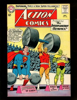 Action Comics 304 (6.  5) " The Interplanetary Olympics "