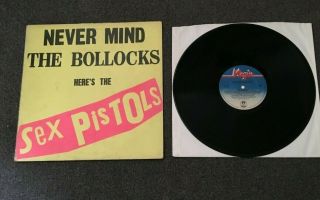 Sex Pistols - Never Mind The Bollocks 1977 Uk Press Vinyl Lp V2086