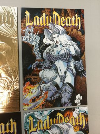 Lady Death Odyssey 1 - 4 Full Set 1 2 3 4 Chaos Comics (ODY02) 3