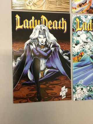 Lady Death Odyssey 1 - 4 Full Set 1 2 3 4 Chaos Comics (ODY02) 4