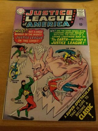 Justice League Of America 37 (1965 Dc Comics) 1st App Appearance Mr Terrific