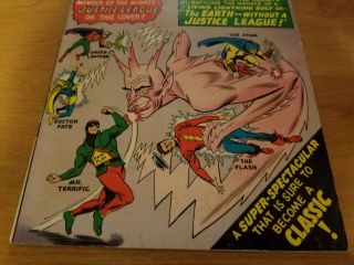 Justice League of America 37 (1965 DC Comics) 1st APP APPEARANCE MR TERRIFIC 3