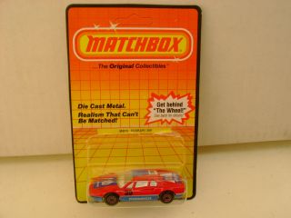1983 Matchbox Superfast 70 Mb70 308 Ferrari Pioneer 39 On Card