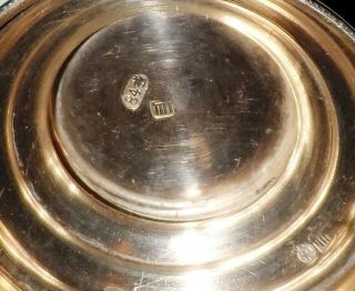 ANTIQUE IMPERIAL RUSSIAN SILVER VODKA? WINE? CUP 19th CENTURY ENGRAVED 100gr 8