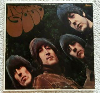 1965 Rubber Soul The Beatles Lp,  Capitol T 2442,  Mono Recording