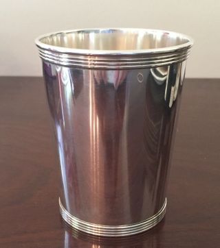 Julep Cup 3 Sterling Silver - No Monogram - Vintage 1950 