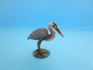 Little Critterz Bird  Majestic " Blue Heron Figurine Popular Bird