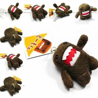 Best For Domo Kun 8cm Plush Doll Toy Keychain Baby Kids Cell Phone Strap