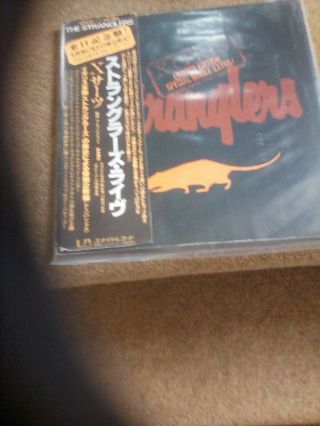The Stranglers.  Live X Cert.  Very Rare Japanese With Obi And Demo Single.