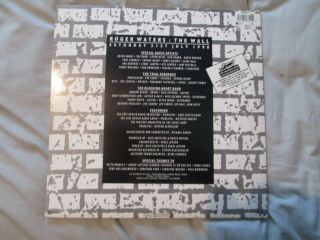 ROGER WATERS THE WALL VINYL RECORD 3