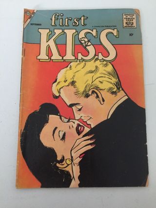First Kiss Volume 1 5 September 1958 Charlton Comics
